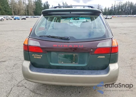 2002 Subaru Legacy Outback Limited z USA, uszkodzony, nr VIN 4S3BH686727600960